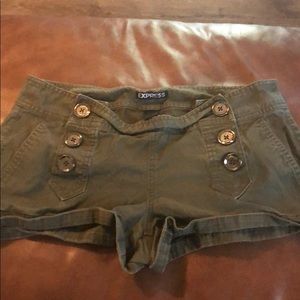 Army Green Express Shorts